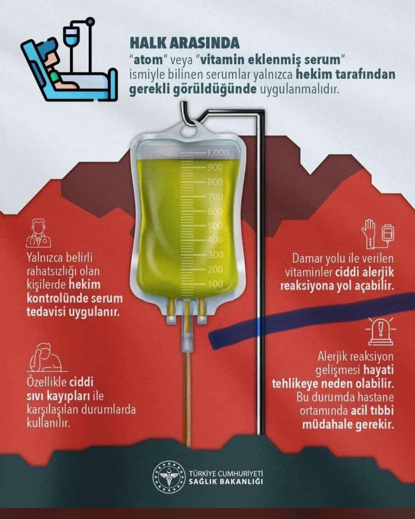 Uzmanlardan uyarı (Sarı Serum) bilinçsiz kullanım hayati risk taşıyor