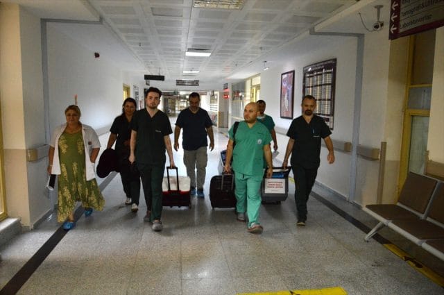 Uşak’ta beyin ölümü gerçekleşen kadının organları 3 kişiye umut oldu