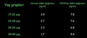 Düşük AMH değeri nedir?