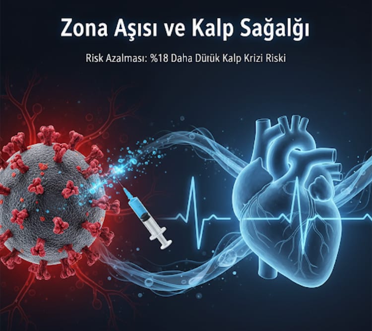 Zona aşısı kalp krizi riskini azaltabilir mi? Yeni Araştırma umut veriyor