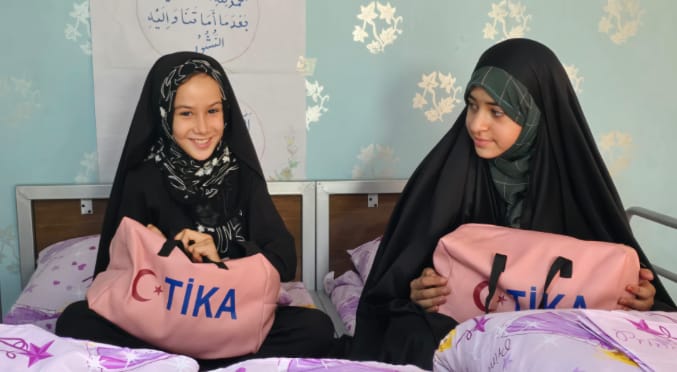 Türk kalbi Afganistan’da atıyor: TİKA’dan 100 yetim kız çocuğuna yaşam desteği