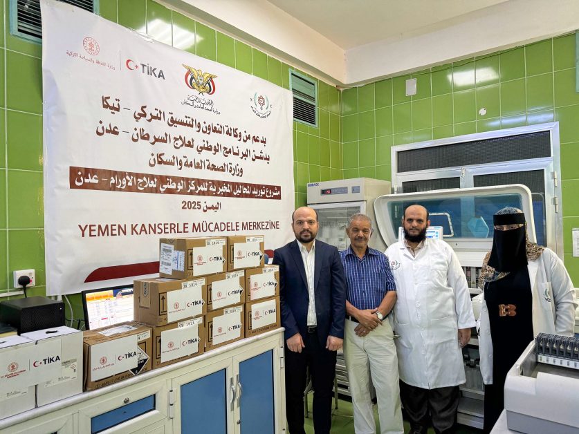 TİKA’dan Yemen’deki kanser hastalarına destek