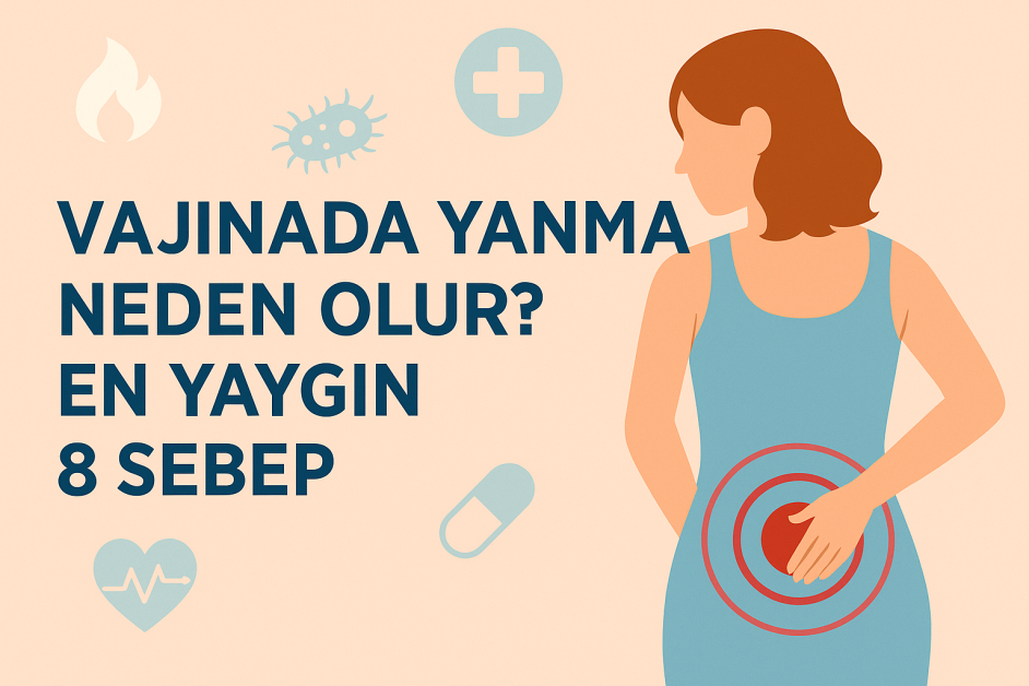 Vajinada yanma neden olur? En yaygın 8 sebep